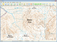 scotland 25K explorer OS maps mapping software